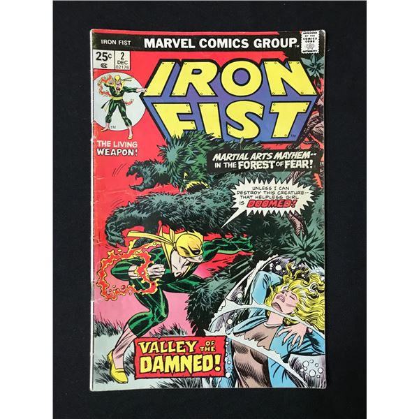 MARVEL COMICS IRON FIST NO.2