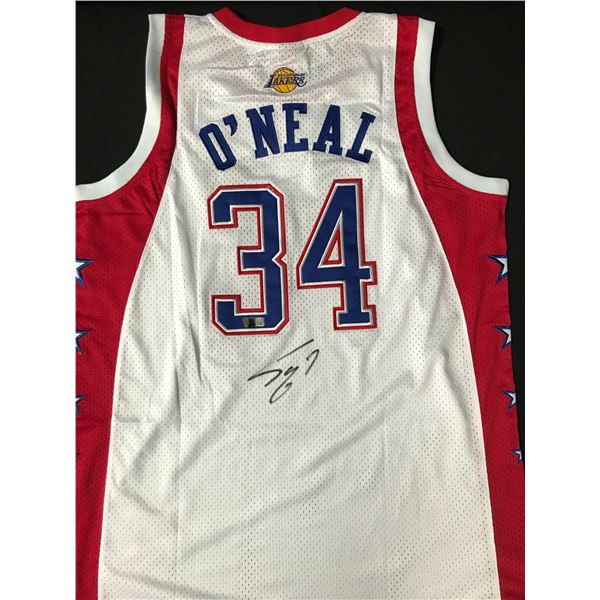 SHAQUILLE ONEAL SIGNED ALL STAR GAME BASKETBALL JERSEY (ACE COA)