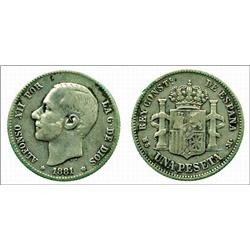 Alfonso XII (1874-1885).