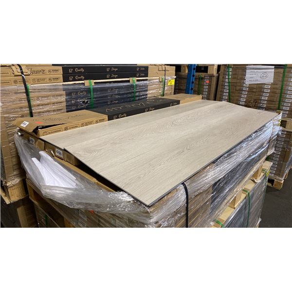 1115.4 SQ FT OF MY STYLE ELEMENT SERIES HS660-2 ALPINE GREY SPC FLOORING