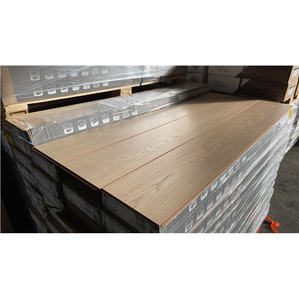 1,344.72 SQ FT OF EURO ORIGINAL ESSENTIALS COLLECTION SALZBURG OAK 8372 GLUELESS LAMINATE FLOORING