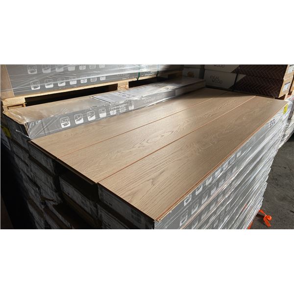 1,344.72 SQ FT OF EURO ORIGINAL ESSENTIALS COLLECTION SALZBURG OAK 8372 GLUELESS LAMINATE FLOORING