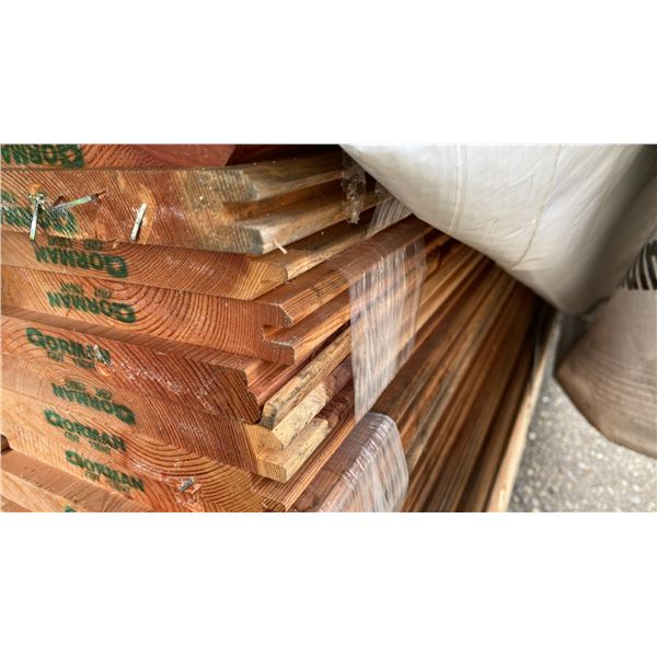 CRAFTSMAN 1X8 FIR 1/8TH GAP/V-JOINT ASSORTED LENGTH (16' & 8') PROFESSIONAL OUTDOOR WOODEN SIDING