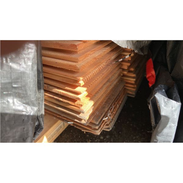 1X6 FIR F/L E/M W/B 8' PROFESSIONAL OUTDOOR WOODEN SIDING APPROX 382 PCS