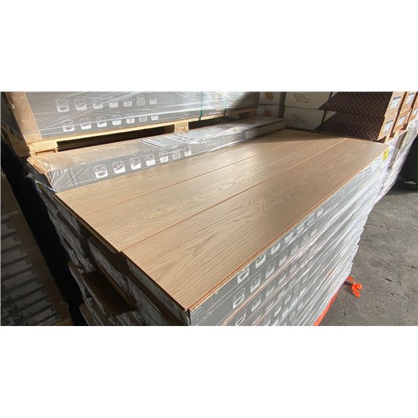 1,344.72 SQ FT OF EURO ORIGINAL ESSENTIALS COLLECTION SALZBURG OAK 8372 GLUELESS LAMINATE FLOORING