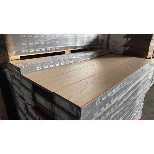 1,344.72 SQ FT OF EURO ORIGINAL ESSENTIALS COLLECTION SALZBURG OAK 8372 GLUELESS LAMINATE FLOORING