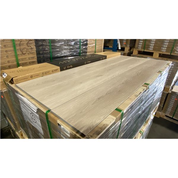 1115.4 SQ FT OF MY STYLE ELEMENT SERIES HS659-2 SILVER DAWN SPC FLOORING