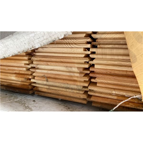 CRAFTSMAN 1X6 EMM/TONGUE & GROOVE S.P.F 1/8TH GAP 14' PROFESSIONAL OUTDOOR WOODEN SIDING