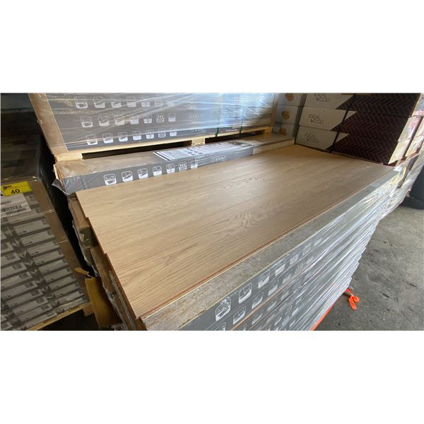 1,344.72 SQ FT OF EURO ORIGINAL ESSENTIALS COLLECTION SALZBURG OAK 8372 GLUELESS LAMINATE FLOORING