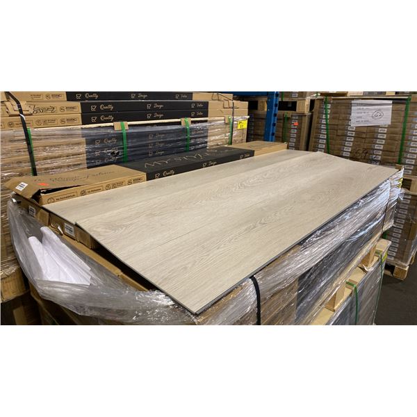 1115.4 SQ FT OF MY STYLE ELEMENT SERIES HS660-2 ALPINE GREY SPC FLOORING