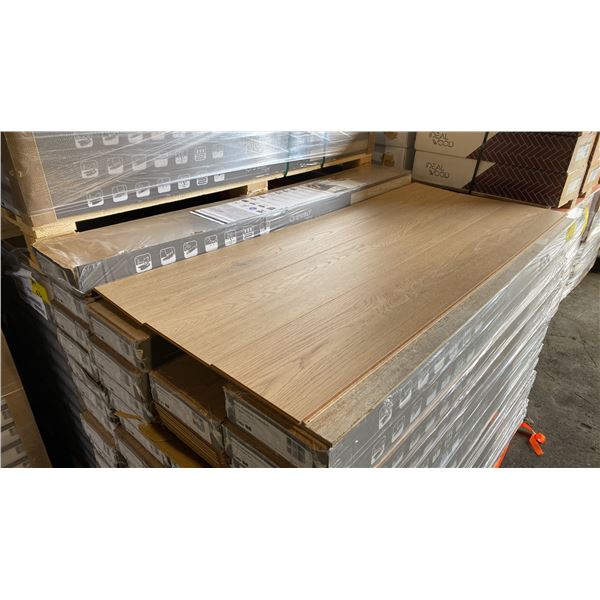 1,344.72 SQ FT OF EURO ORIGINAL ESSENTIALS COLLECTION SALZBURG OAK 8372 GLUELESS LAMINATE FLOORING
