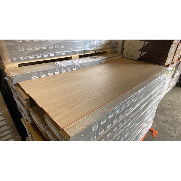 1,344.72 SQ FT OF EURO ORIGINAL ESSENTIALS COLLECTION SALZBURG OAK 8372 GLUELESS LAMINATE FLOORING
