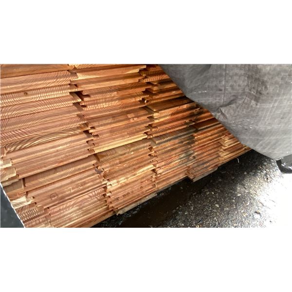 1X6 D.FIR V2E FINELINE EM/SHORT 4' PROFESSIONAL OUTDOOR WOODEN SIDING