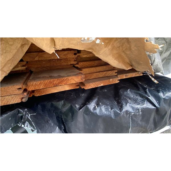 WESTERN RED CEDAR 1X6 TONGUE & GROOVE/REVERSIBLE 4' PROFESSIONAL OUTDOOR WOODEN SIDING