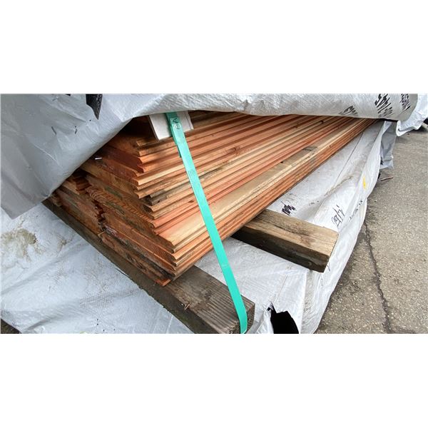 CRAFTSMAN 1X8 D.FIR TONGUE & GROOVE 1/8TH GAP V-JOINT 6' PROFESSIONAL OUTDOOR WOODEN SIDING