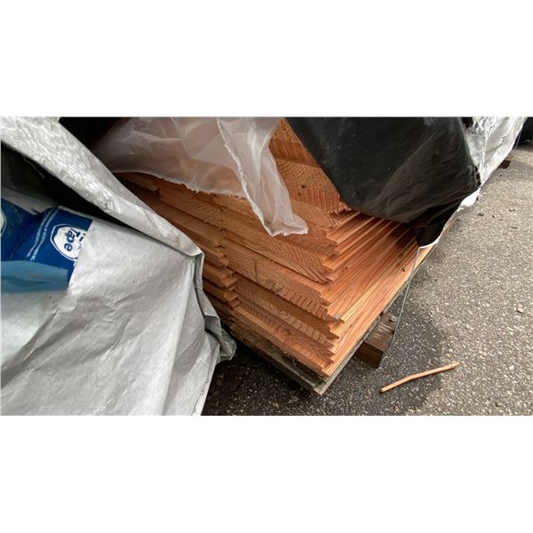 1X8 FIR STK 1/8TH GAP TONGUE & GROOVE 6'-7' PROFESSIONAL OUTDOOR WOODEN SIDING