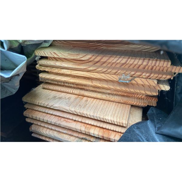1X6 D.FIR FINELINE V2E EMM 6' SHORT BRUSHED PROFESSIONAL OUTDOOR WOODEN SIDING