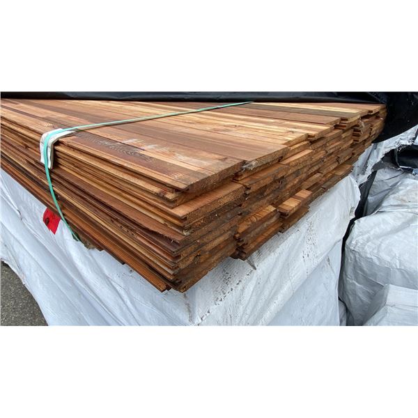 1X6 DV TONGUE & GROOVE STAINED 8' PROFESSIONAL OUTDOOR WOODEN SIDING