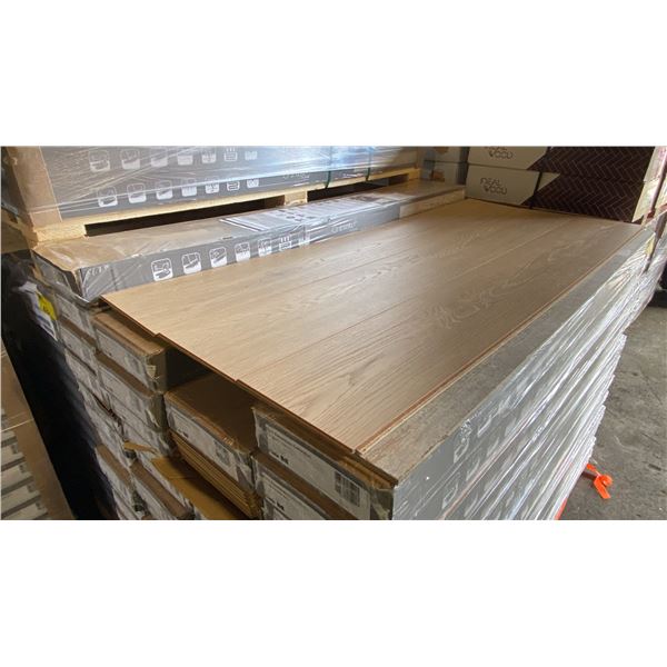 1,344.72 SQ FT OF EURO ORIGINAL ESSENTIALS COLLECTION SALZBURG OAK 8372 GLUELESS LAMINATE FLOORING