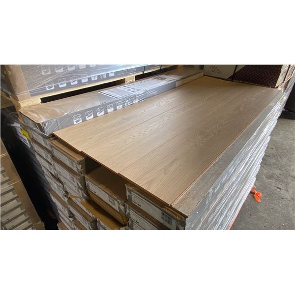 1,034.4 SQ FT OF EURO ORIGINAL ESSENTIALS COLLECTION SALZBURG OAK 8372 GLUELESS LAMINATE FLOORING