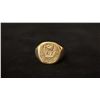 Image 1 : APPROX 14K MENS PINKY RING (7.7G)