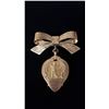 Image 1 : GOLD PLATED GOLF PIN WITH APPROX 9K PENDANT (9G)