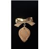 Image 2 : GOLD PLATED GOLF PIN WITH APPROX 9K PENDANT (9G)