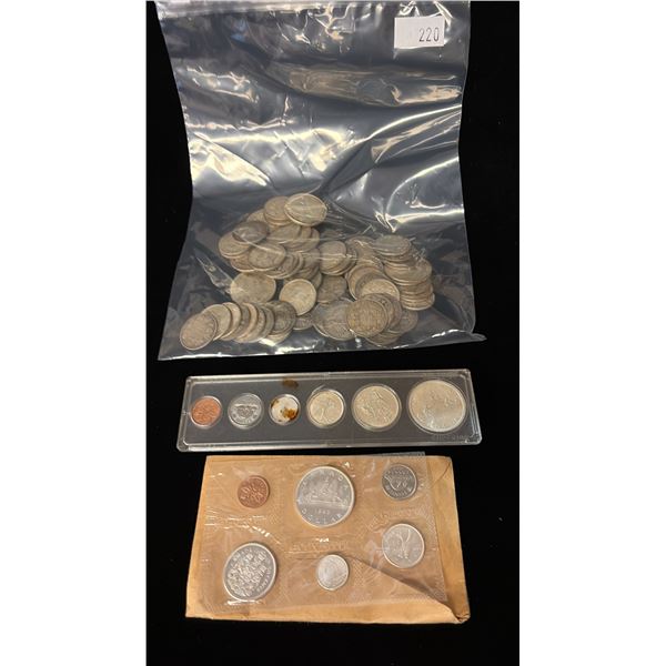 CANADA & USA SILVER COINS
