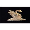 Image 2 : BRASS SWAN BROOCH