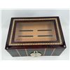 Image 3 : VTG Glass-Top Cigar Humidor