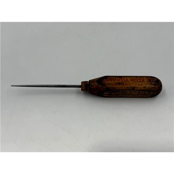 VTG Columbia River Advertising Ice Pick