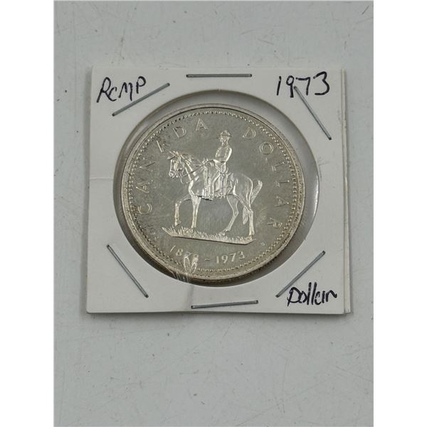 1973 Commemorative RCMP Dollar Coin