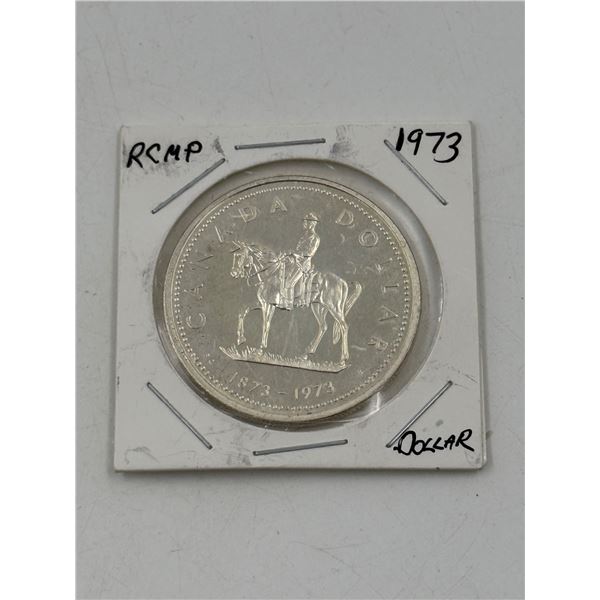 1973 Commemorative RCMP Dollar Coin