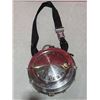 Image 1 : Handmade Meteor Hubcap & Seatbelt Shoulder Bag