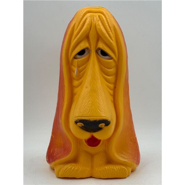VTG Reliable Sad Basset Hound Coin Bank