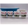 Image 2 : Hazel Atlas Tom & Jerry Milk Glass Cups, Pyrex Mixing Bowl, & Pyrex Mug