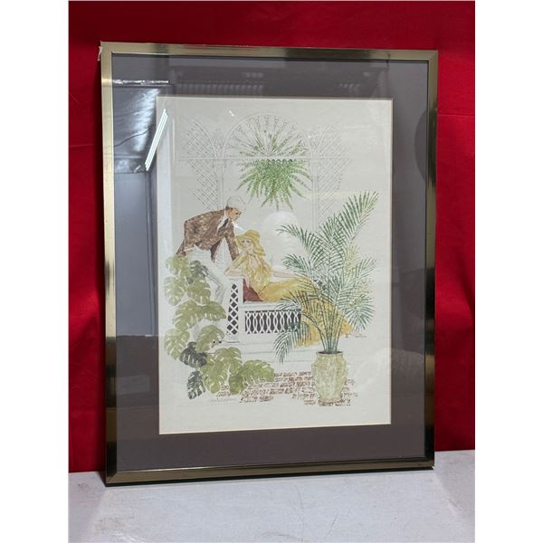 Framed MCM Print by Gloria Eriksen