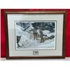 Image 1 : Framed, Signed, & Numbered "Family Members" Print by M. Visser (4079/4950)