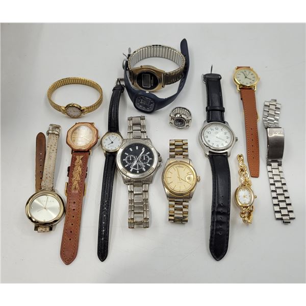 Lot of Assorted Watches (Citizen, Lorus, etc.)
