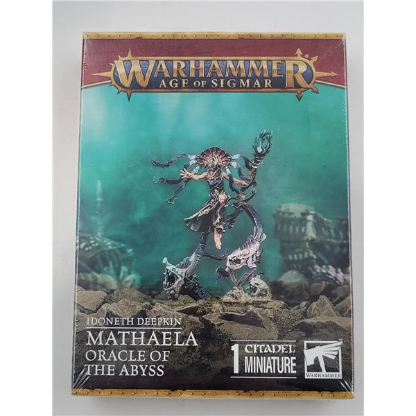 Sealed Warhammer Age of Sigmar Mathaela Oracle of The Abyss Miniature