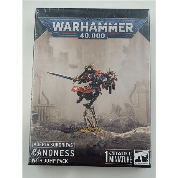 Sealed Warhammer 40,000 Canoness w/ Jump Pack Miniature