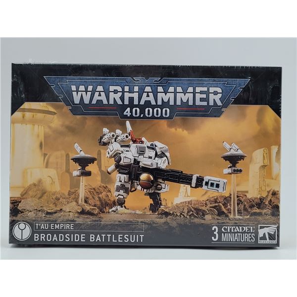 Sealed Warhammer 40,000 Broadside Battlesuit (3 Miniatures)