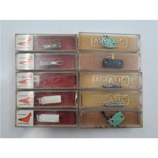 Lot of NOS Phono Cartridges (Arista & Astatic)