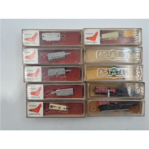 Lot of NOS Phono Cartridges (Arista & Astatic)