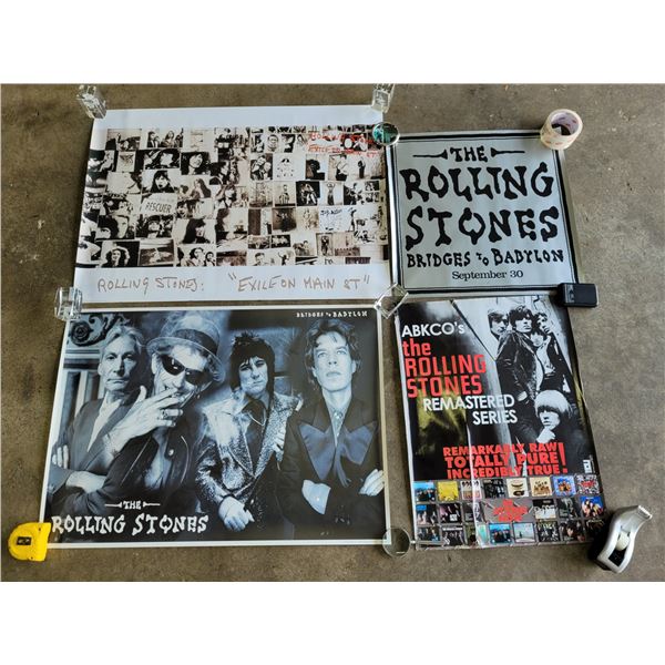 4 Rolling Stones Posters