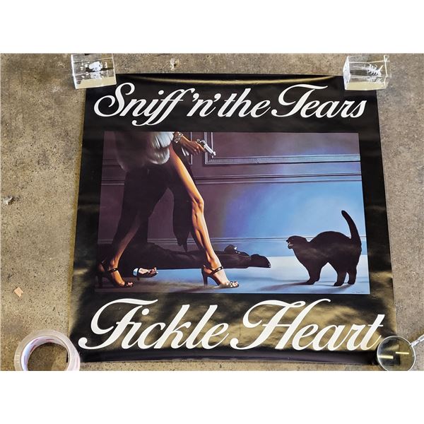 Sniff 'N' The Tears: Fickle Heart Poster