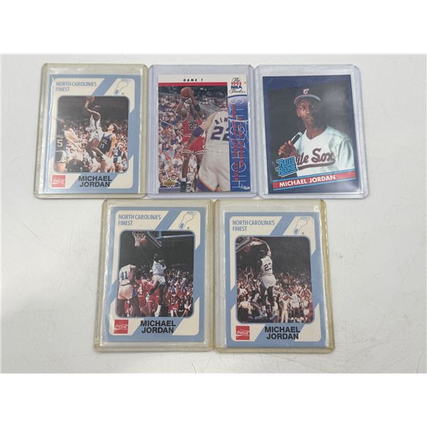 Lot of VTG Michael Jordan Baseball & Basketball Cards