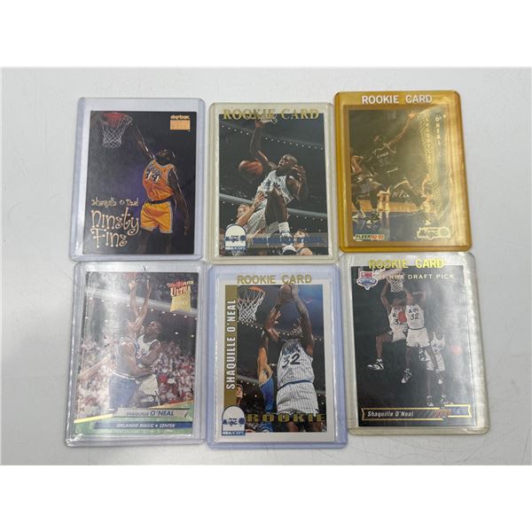 Lot of VTG Shaquille O'Neal Basketball Cards