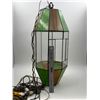 Image 2 : Stained Glass Swag Lamp