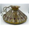 Image 1 : Stained Glass Swag Lamp